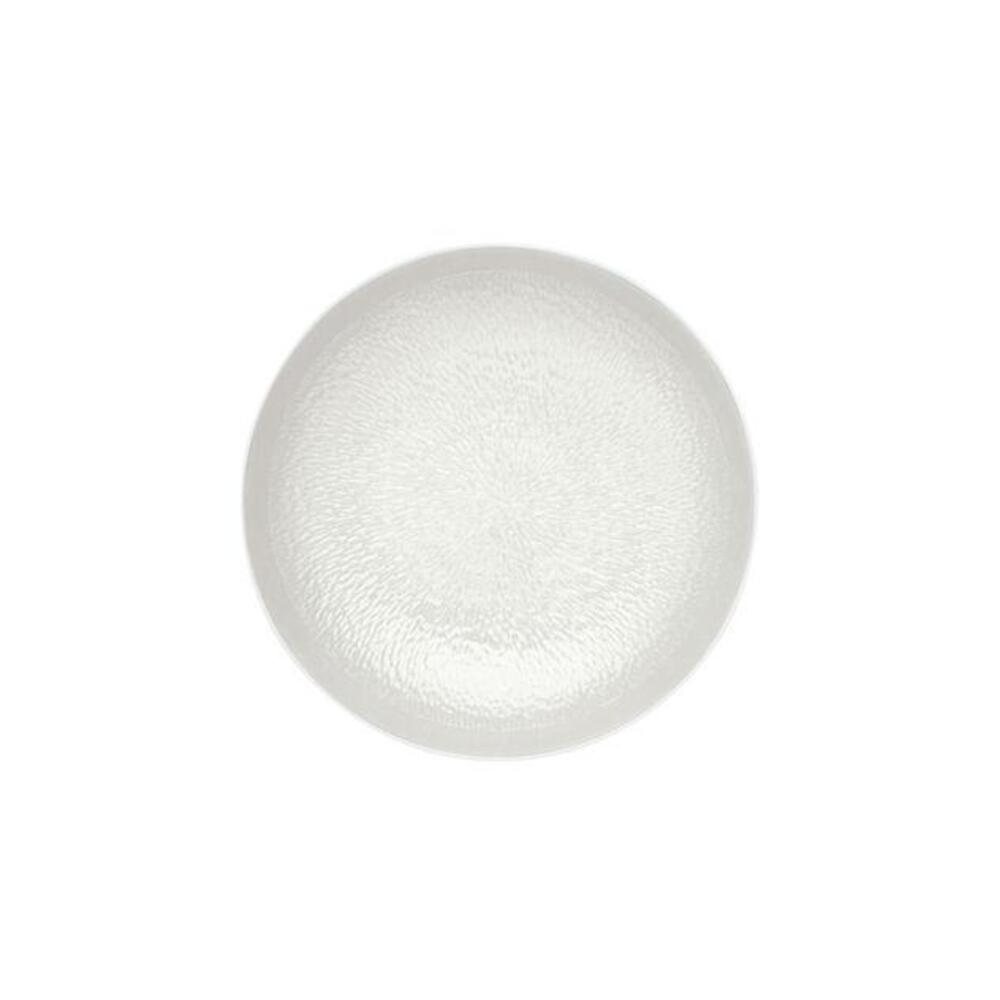 Mineral Irise Pearl Grey Breakfast Plate Deep by Raynaud