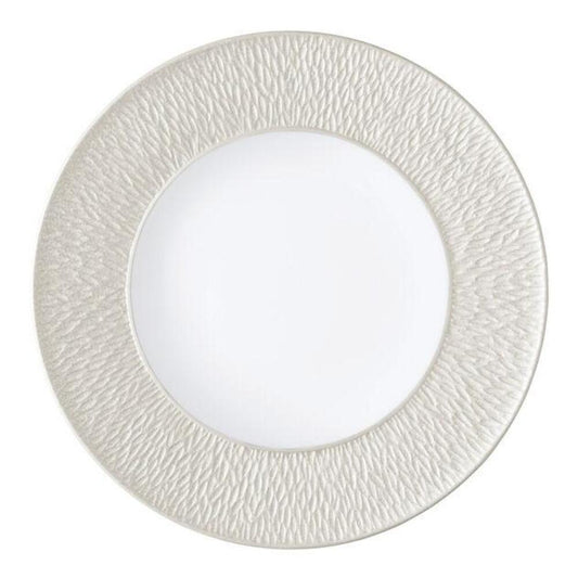 Mineral Irise Pearl Grey Buffet Plate by Raynaud