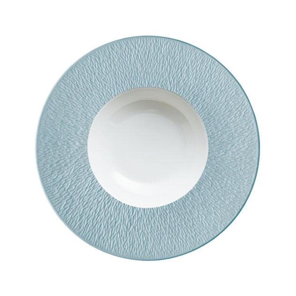Mineral Irise Sky Blue Plate Deep by Raynaud