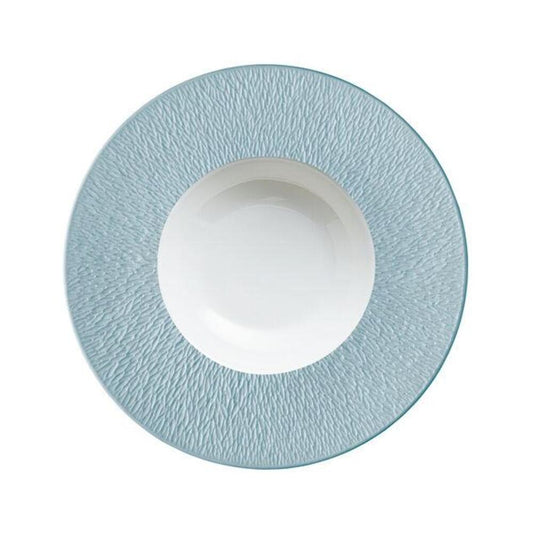 Mineral Irise Sky Blue Plate Deep by Raynaud