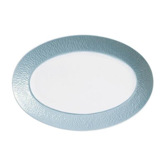 Mineral Irise Sky Blue Platter by Raynaud