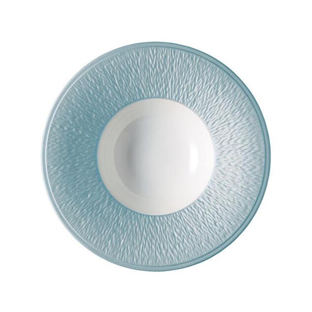 Mineral Irise Sky Blue Soup Plate by Raynaud