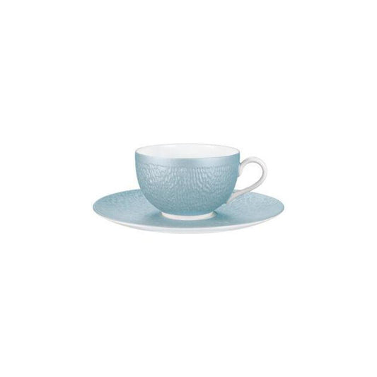 Mineral Irise Sky Blue Tea Saucer by Raynaud 1