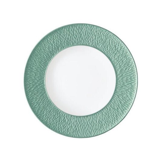 Mineral Irise Turquoise Plate Flat by Raynaud