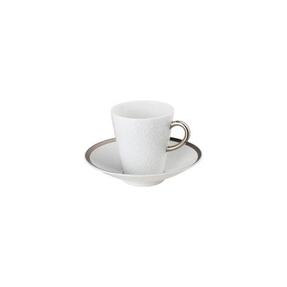 Mineral Platinum Coffee Saucer by Raynaud