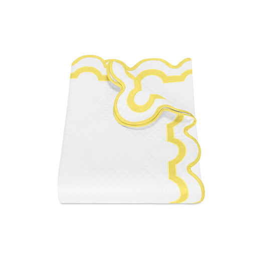 Mirasol Matelasse Coverlet Lemon