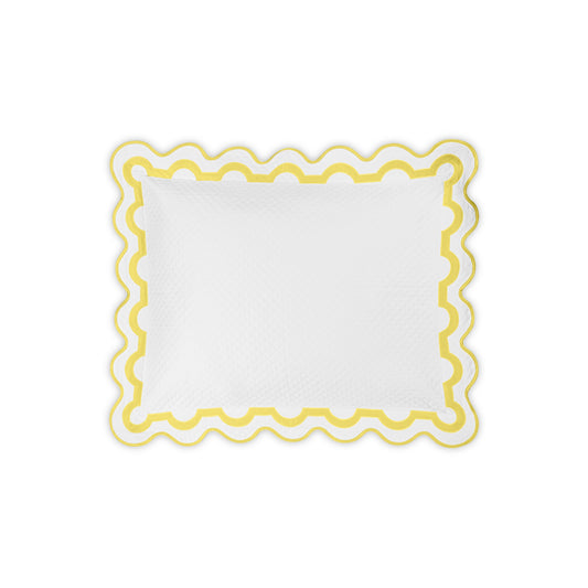 Mirasol Matelasse Sham Lemon Standard