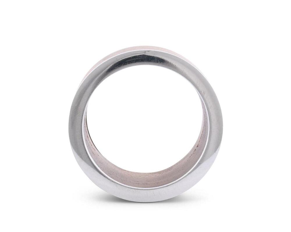 Modern Tribeca Teak Napkin Ring by Vagabond House 3