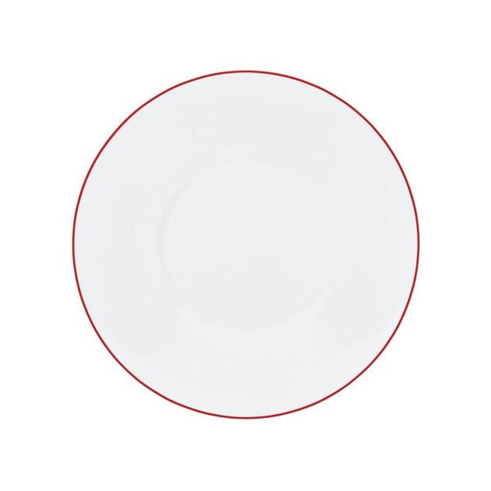 Monceau Red Dessert Plate by Raynaud