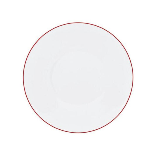 Monceau Red Dessert Plate by Raynaud
