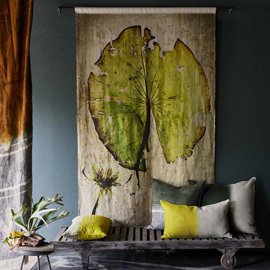 Monkey Bay Nymphaea Panel by Ngala Trading Company