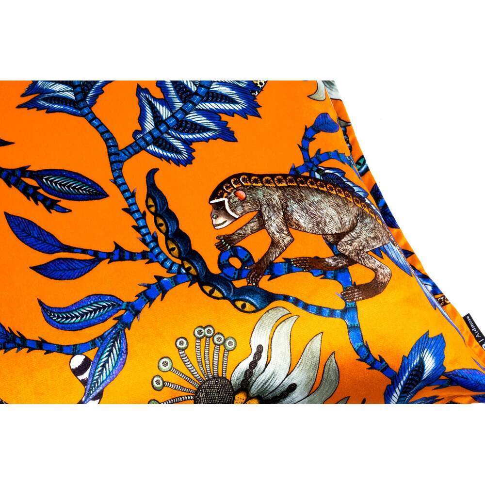 Monkey Bean Pillow Velvet by Ngala Trading Company Additional Image - 9