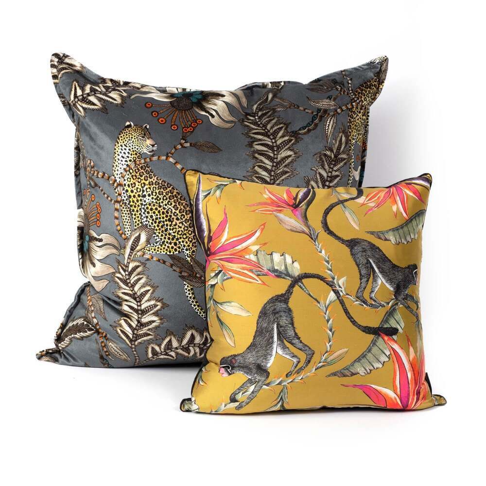 Monkey Bean Pillow Velvet by Ngala Trading Company Additional Image - 7