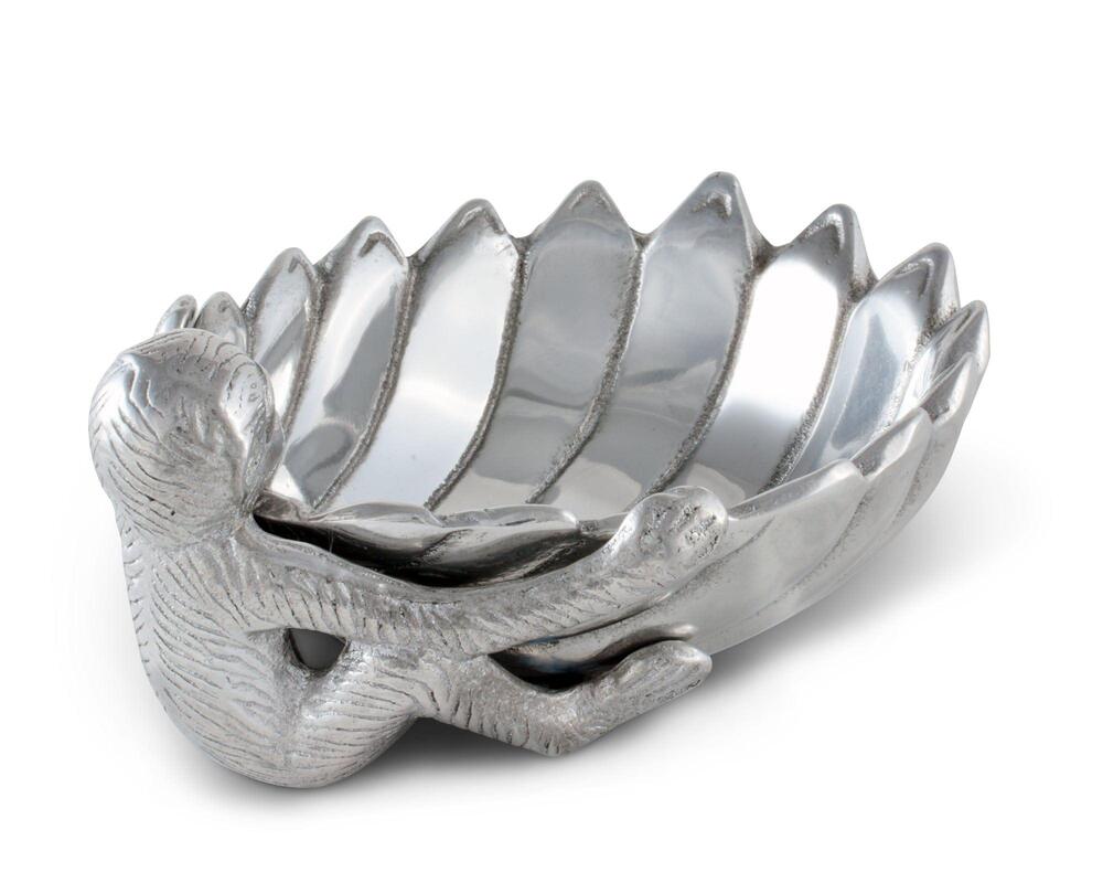 Monkey Nut Bowl by Arthur Court Designs 3