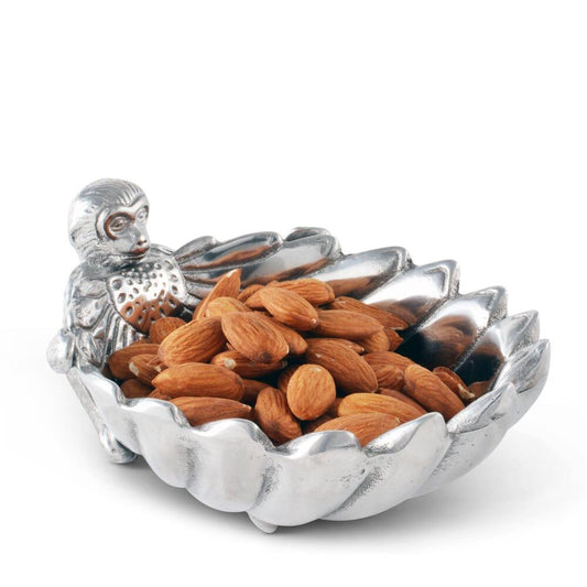 Monkey Nut Bowl by Arthur Court Designs