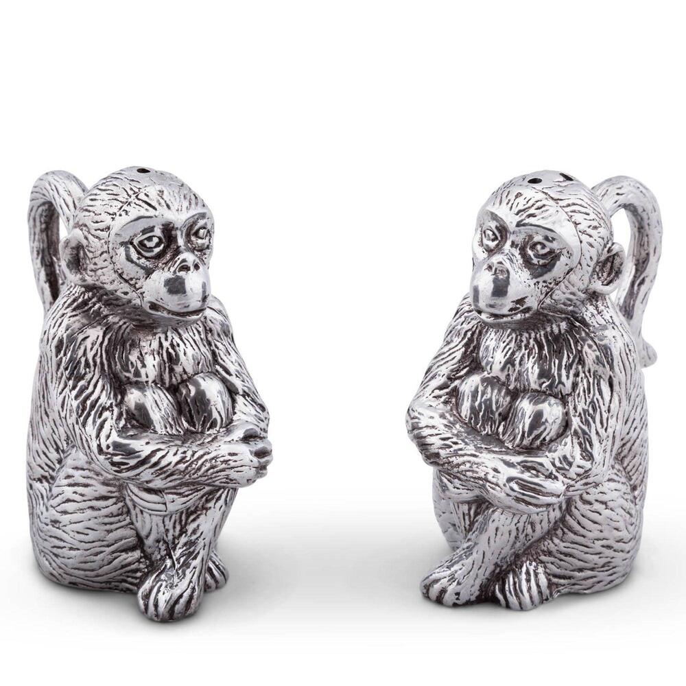 Monkey Salt & Pepper by Arthur Court Designs