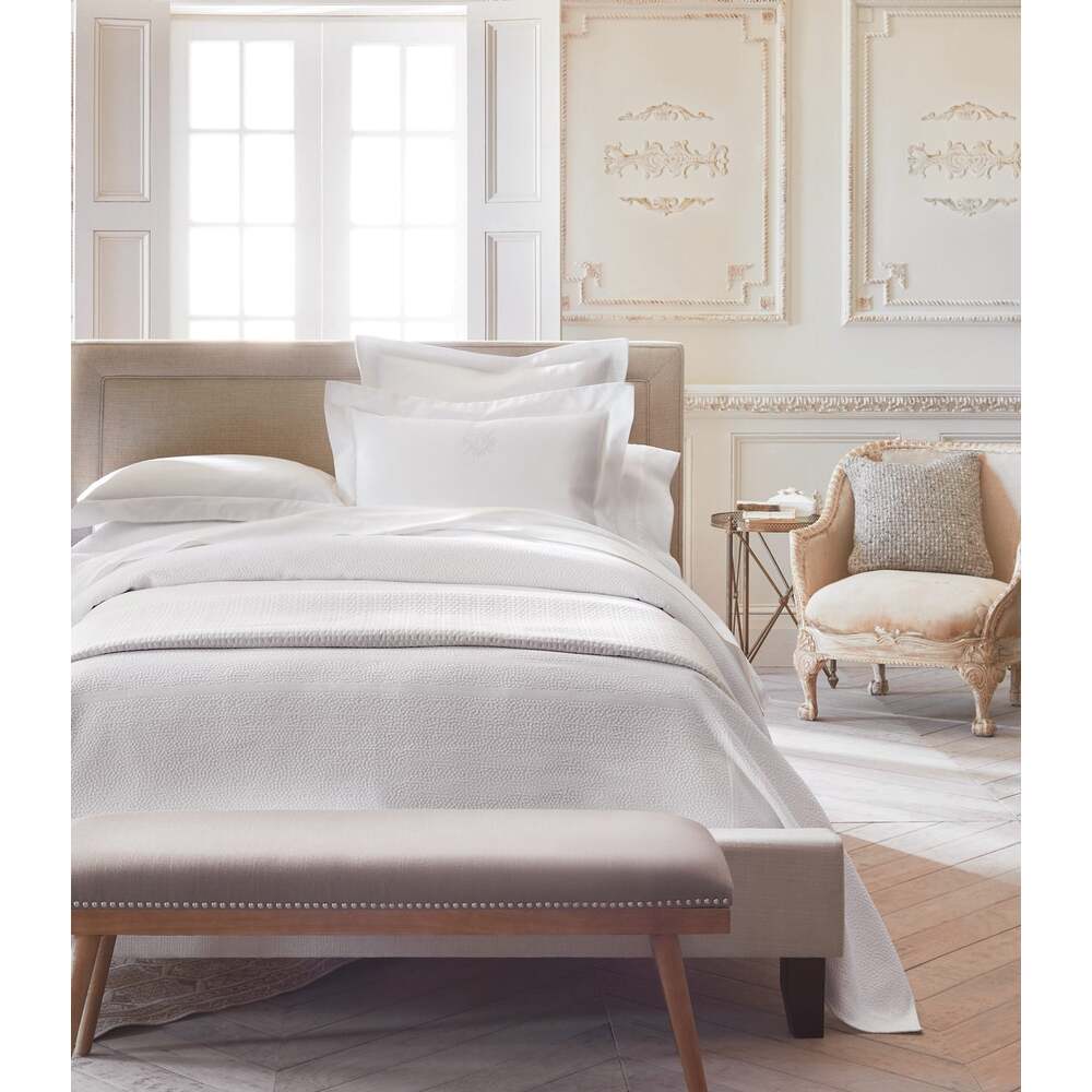 Montauk Matelasse Coverlet by Peacock Alley 1