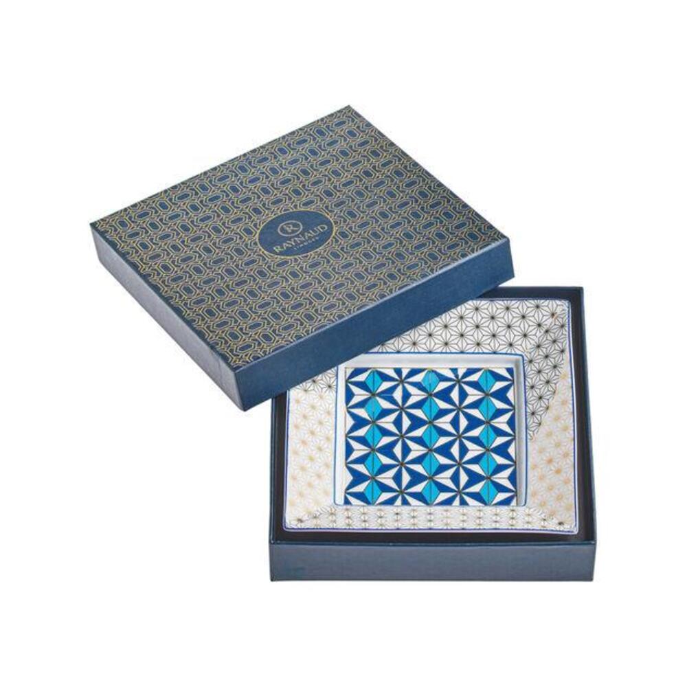Mosaic Medina Blue Trinket Tray by Raynaud 1