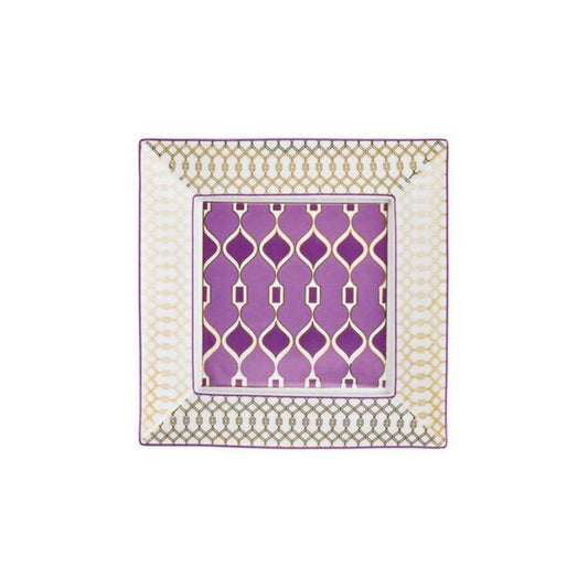 Mosaic Palmyra Rose Trinket Tray by Raynaud