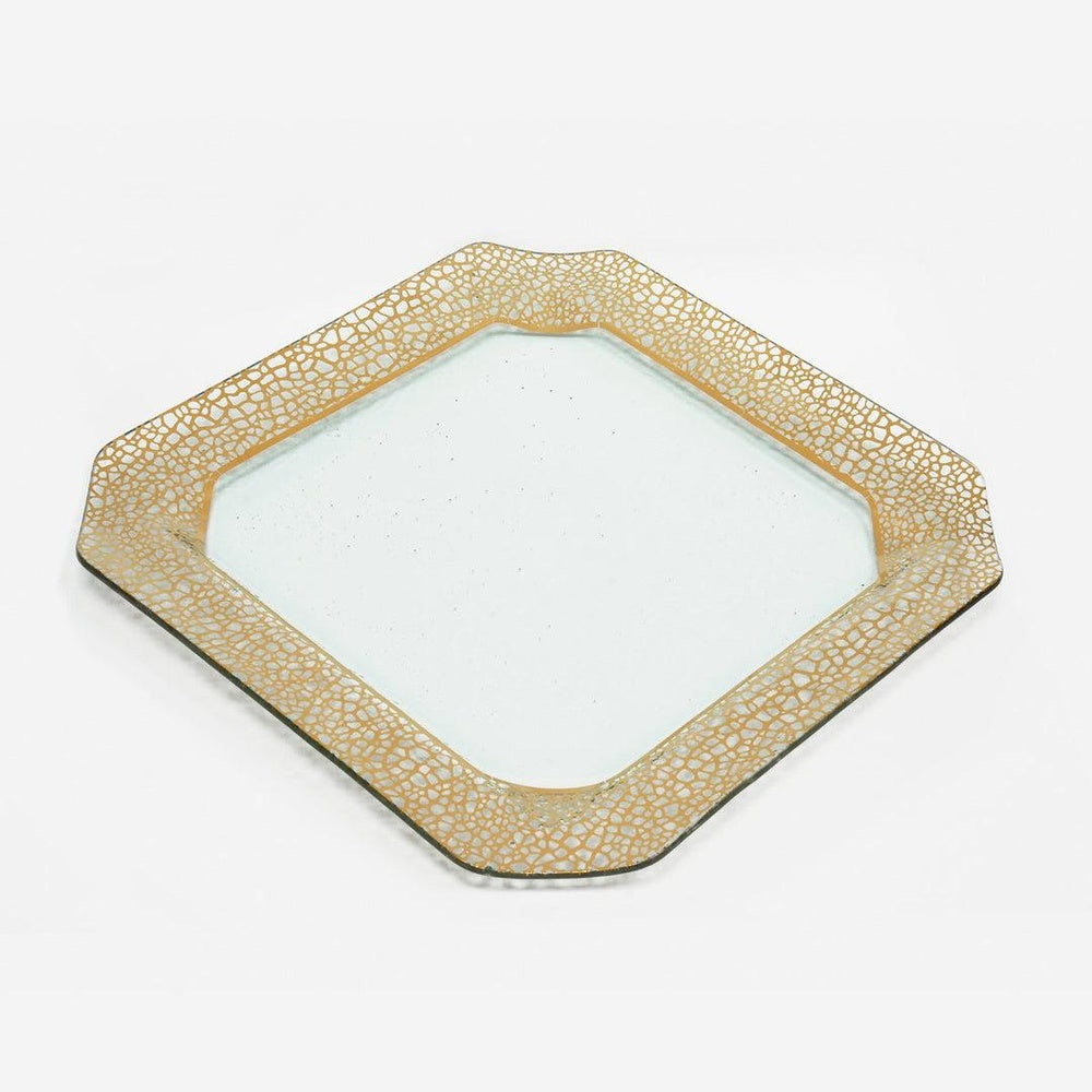 Mosaic Square Platter by Annieglass 1