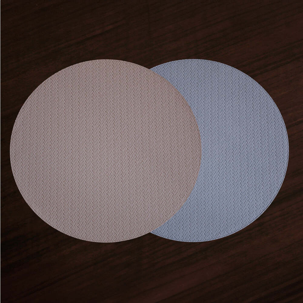 Vida Snakeskin Reversible 15" Round Placemats Set of 4 by Beatriz Ball Additional Image 12
