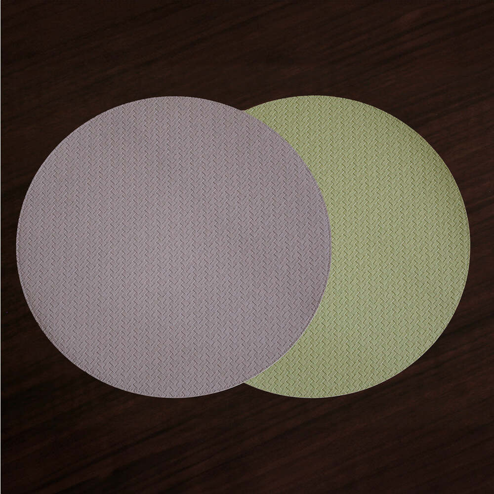 Vida Snakeskin Reversible 15" Round Placemats Set of 4 by Beatriz Ball Additional Image 16