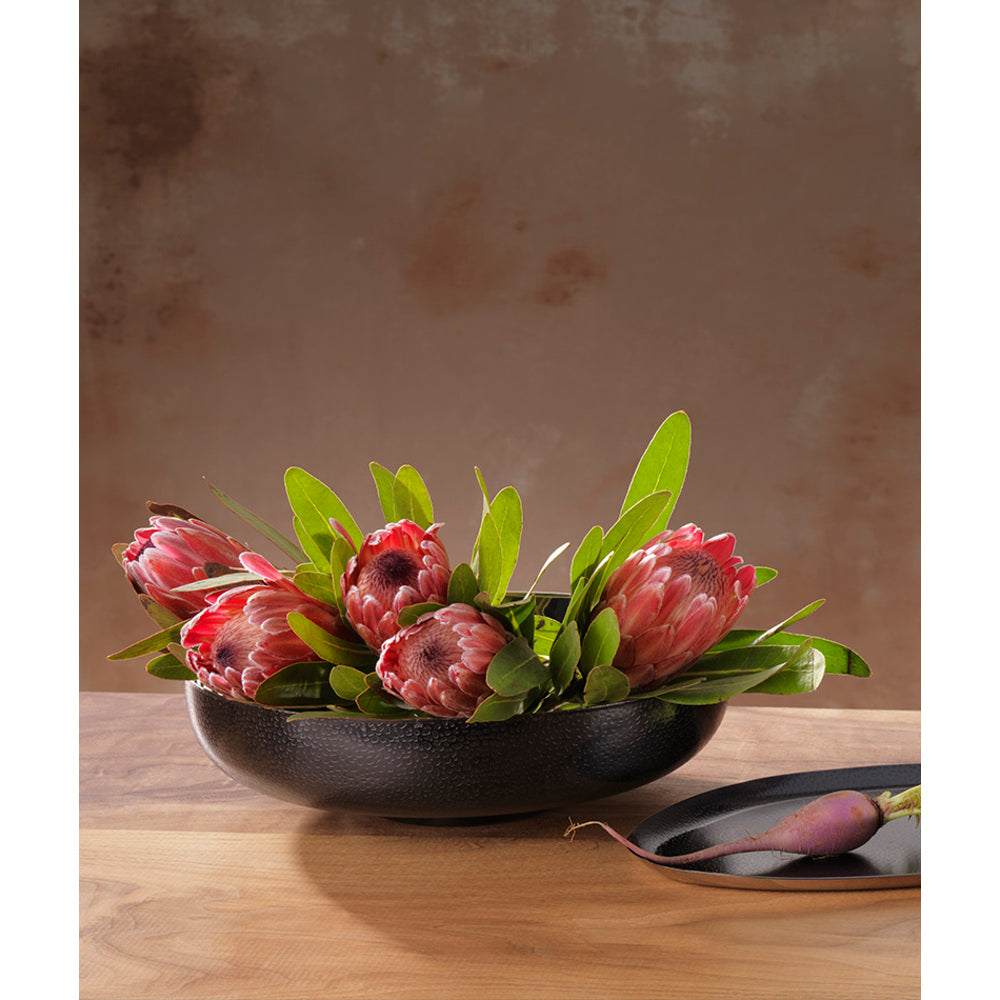 Northstar Centerpiece Bowl with Black Nickel 11" by Mary Jurek Design Additional Image -2