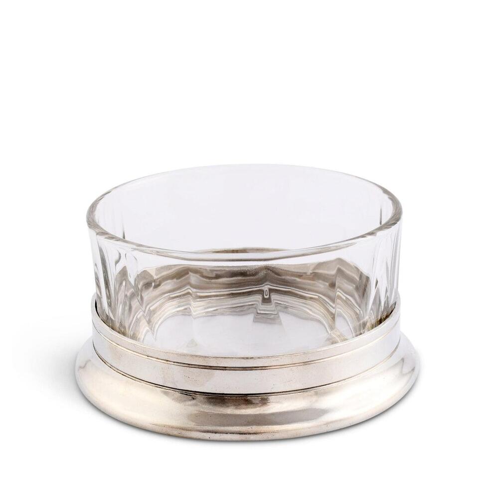Nut Bowl Hatched Glass by Vagabond House 1