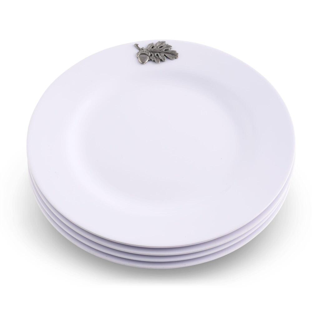Oak Leaf Melamine Lunch Plates - Set of 4 by Arthur Court Designs 3
