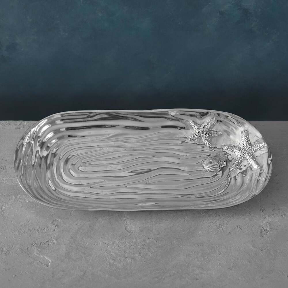 Ocean Aruba Oval Platter by Beatriz Ball
