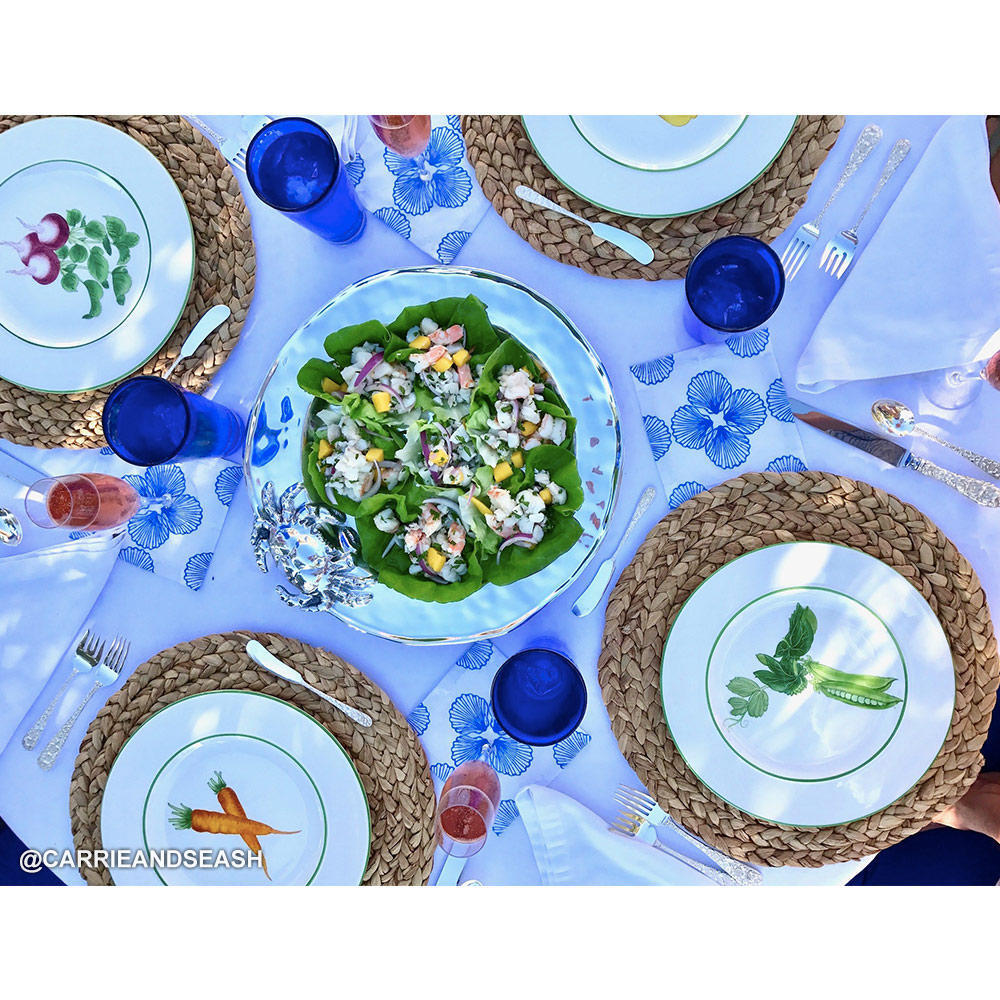 Ocean Crab Medium Plate by Beatriz Ball 5