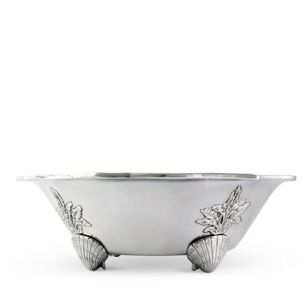 Ocean Kelp And Shells Salad Bowl by Arthur Court Designs 2