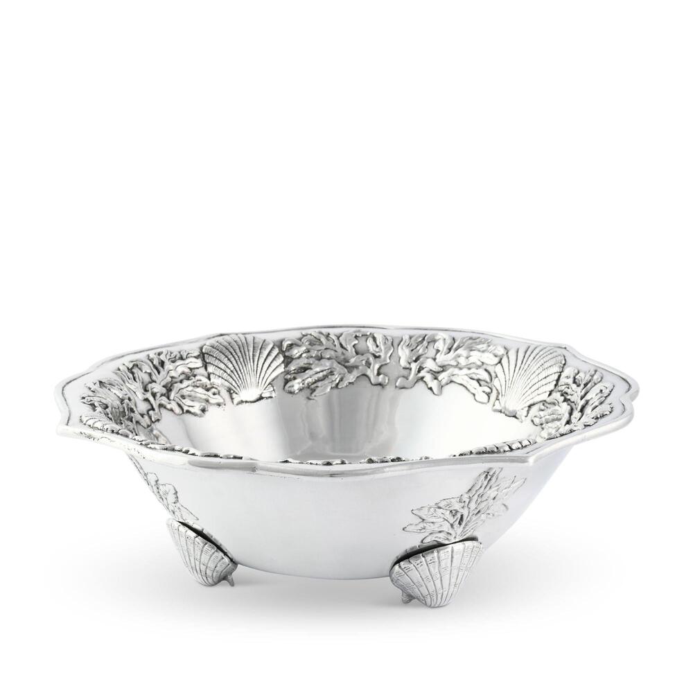 Ocean Kelp And Shells Salad Bowl by Arthur Court Designs 4