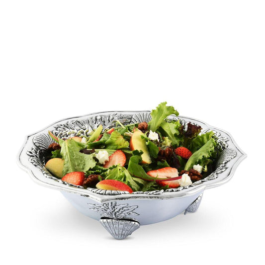 Ocean Kelp And Shells Salad Bowl by Arthur Court Designs