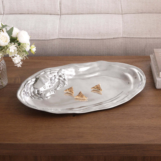 Ocean Large Oval Crab Platter by Beatriz Ball