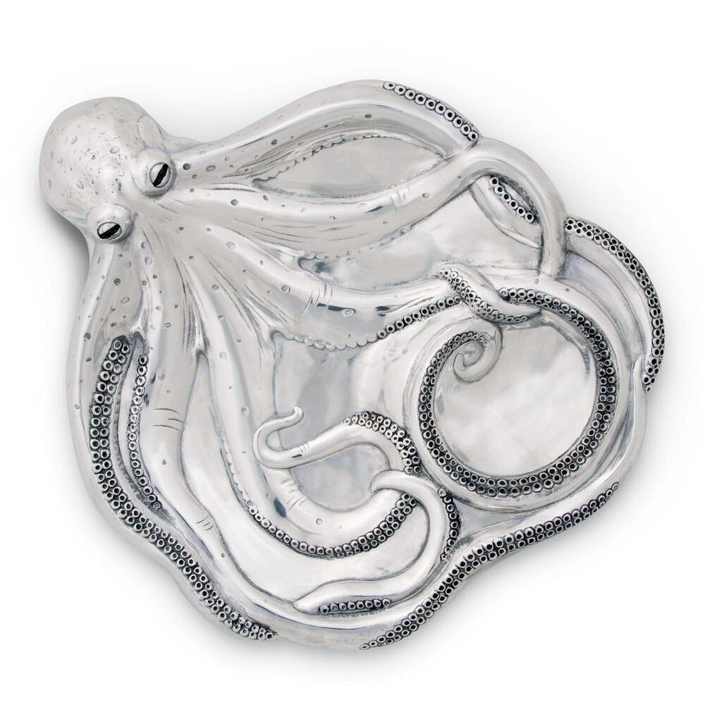 Octopus Chip and Dip Tray by Arthur Court Designs