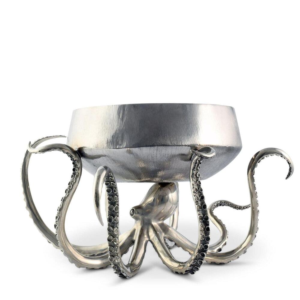 Octopus Stainless Steel Centerpiece Bowl by Vagabond House 1