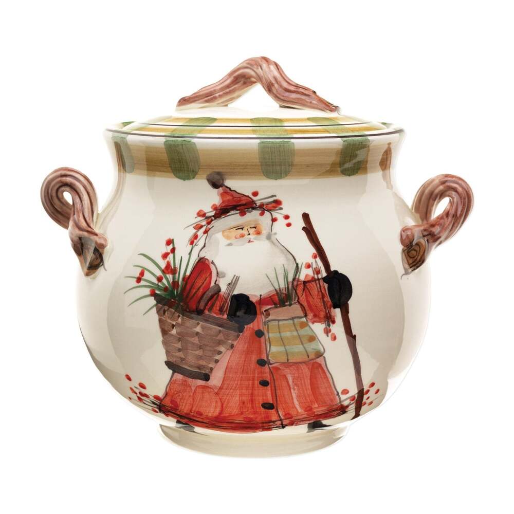 Old ST. Nick Biscotti Jar by VIETRI