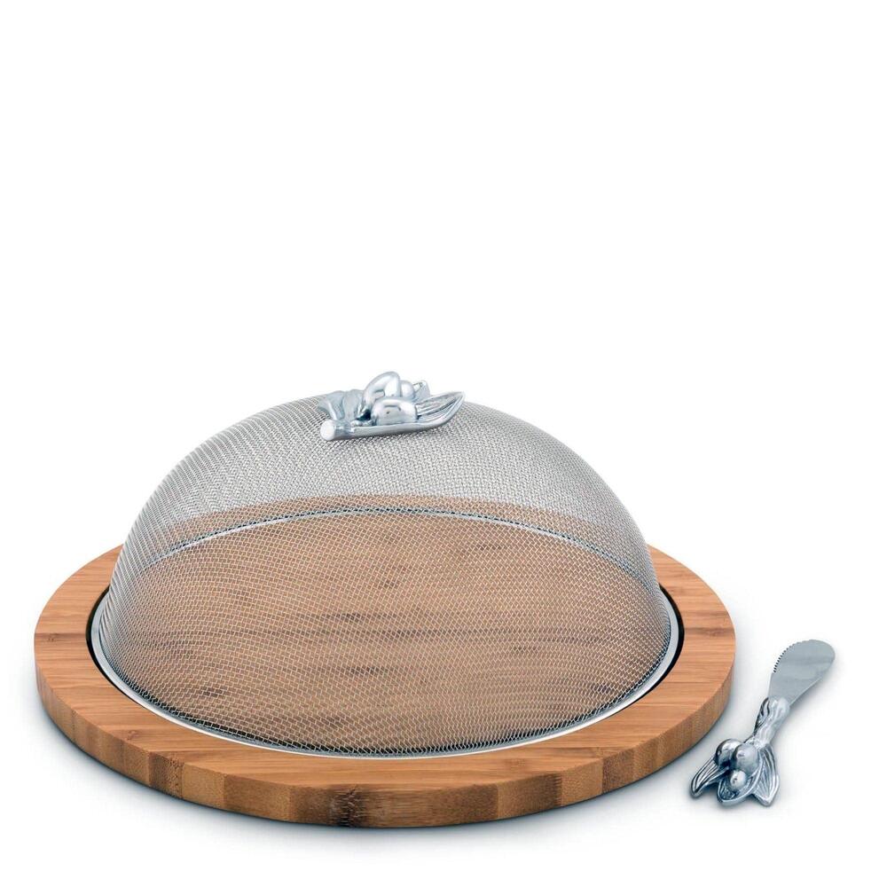 Olive 3 Piece Picnic Cheese Board / Spreader by Arthur Court Designs 2