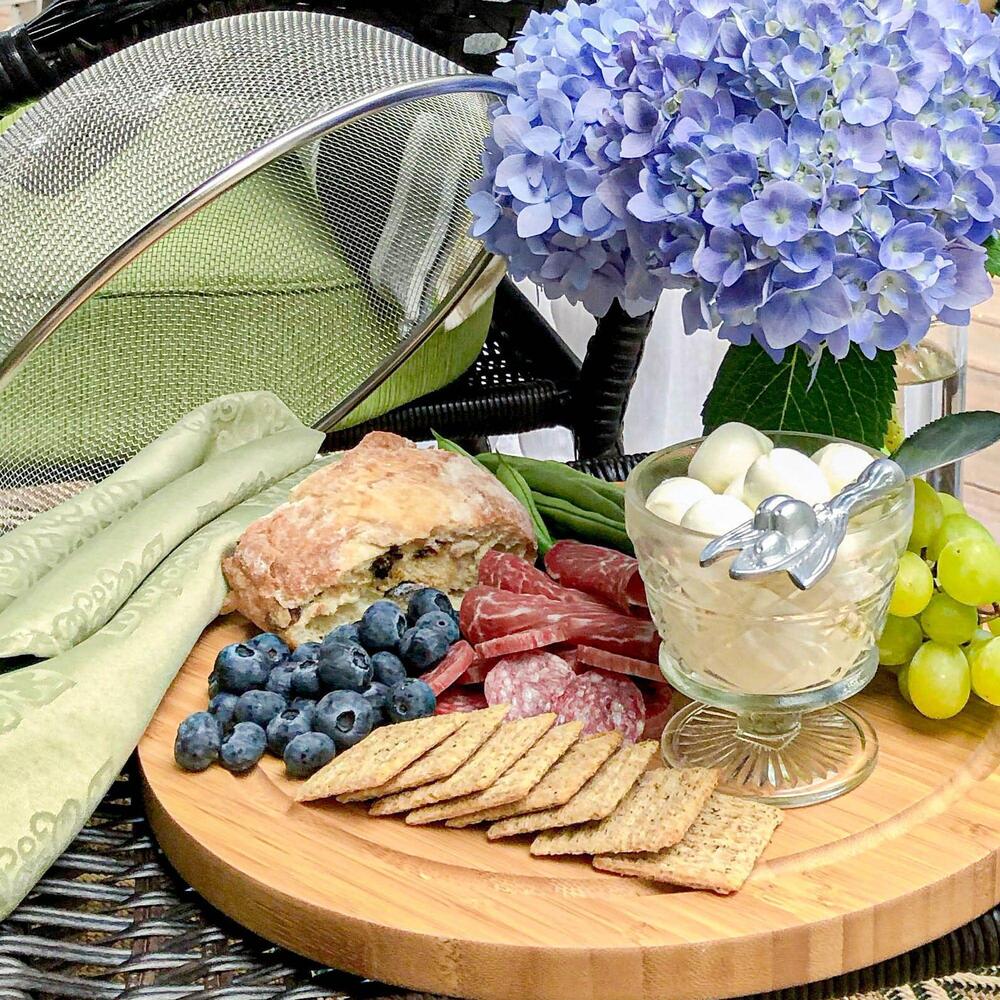 Olive 3 Piece Picnic Cheese Board / Spreader by Arthur Court Designs 3