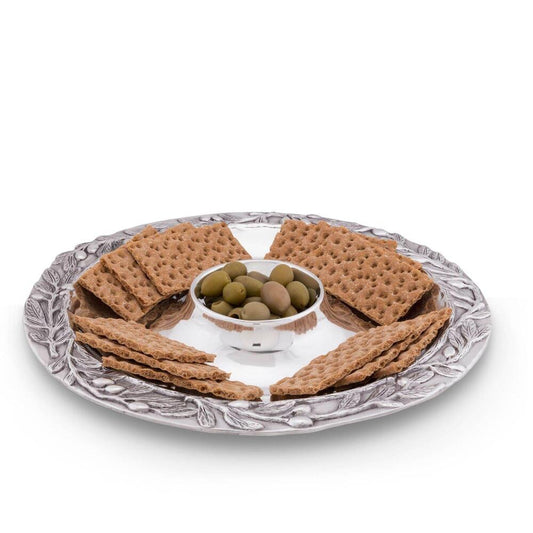 Olive Chip and Dip Tray Set by Arthur Court Designs