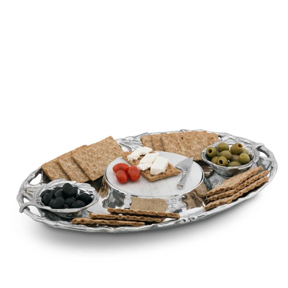 Olive Entertainment Tray by Arthur Court Designs 2