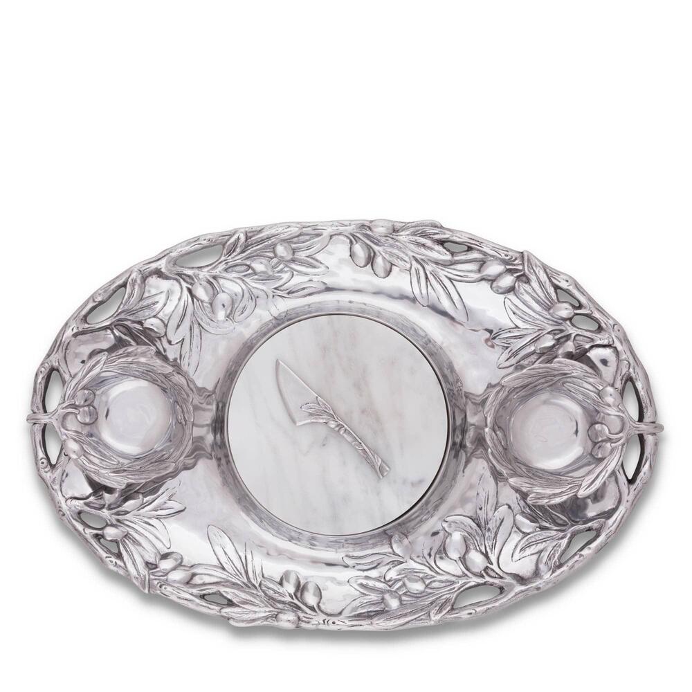 Olive Entertainment Tray by Arthur Court Designs 4