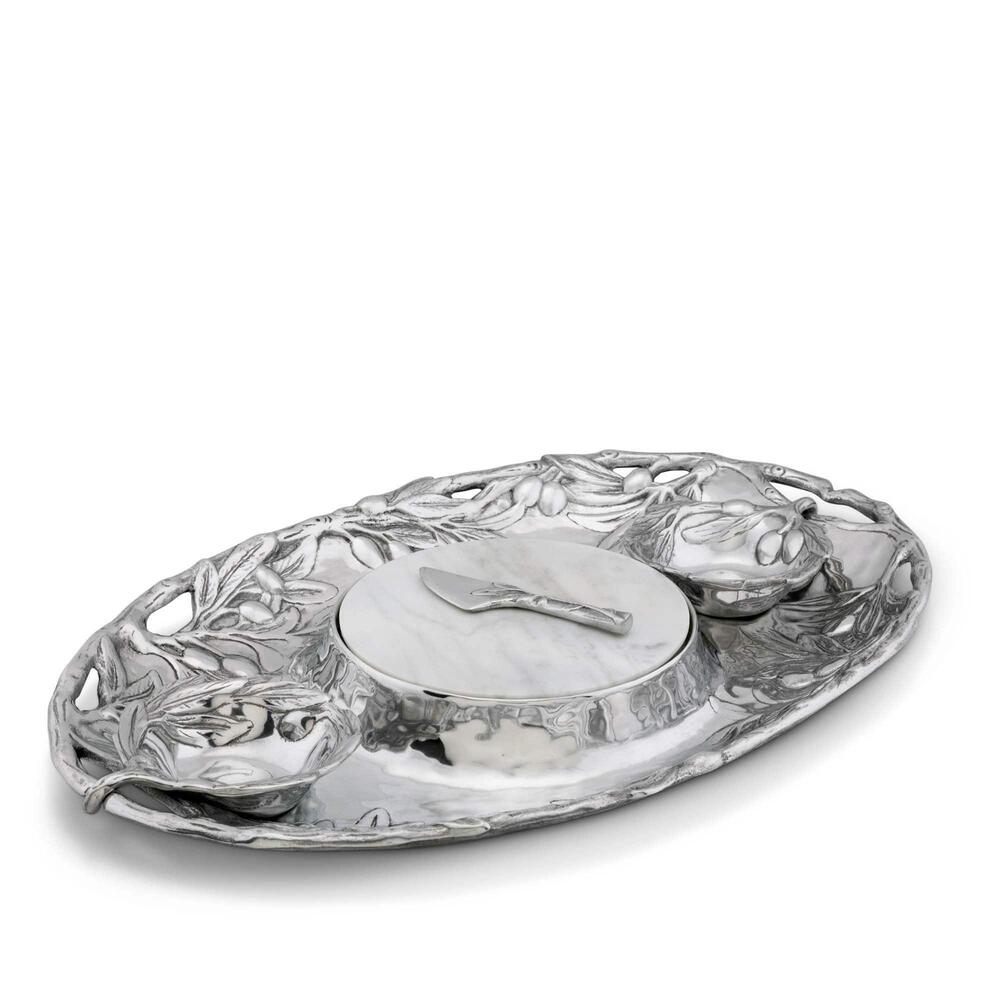 Olive Entertainment Tray by Arthur Court Designs