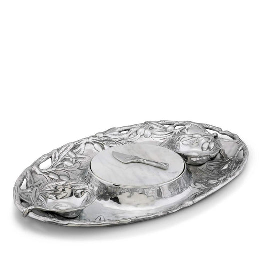 Olive Entertainment Tray by Arthur Court Designs