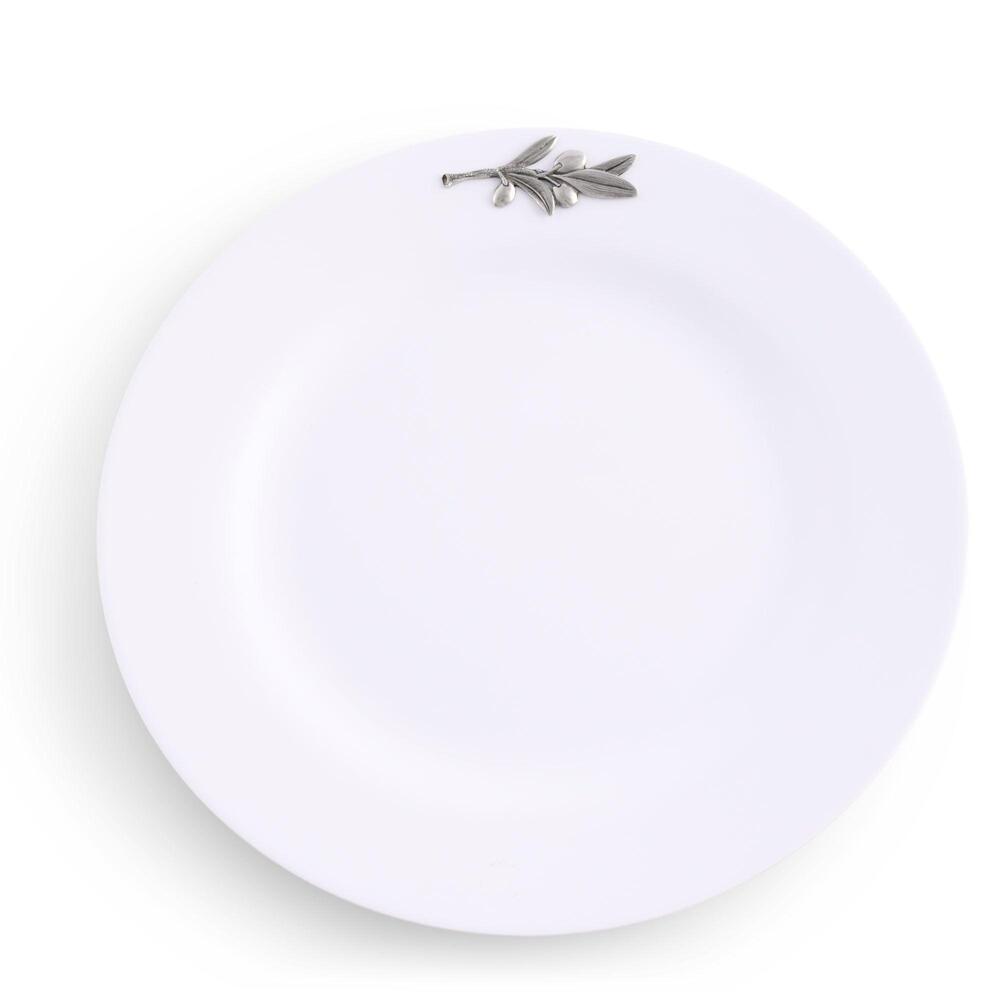 Olive Melamine Lunch Plates - Set of 4 by Arthur Court Designs 2