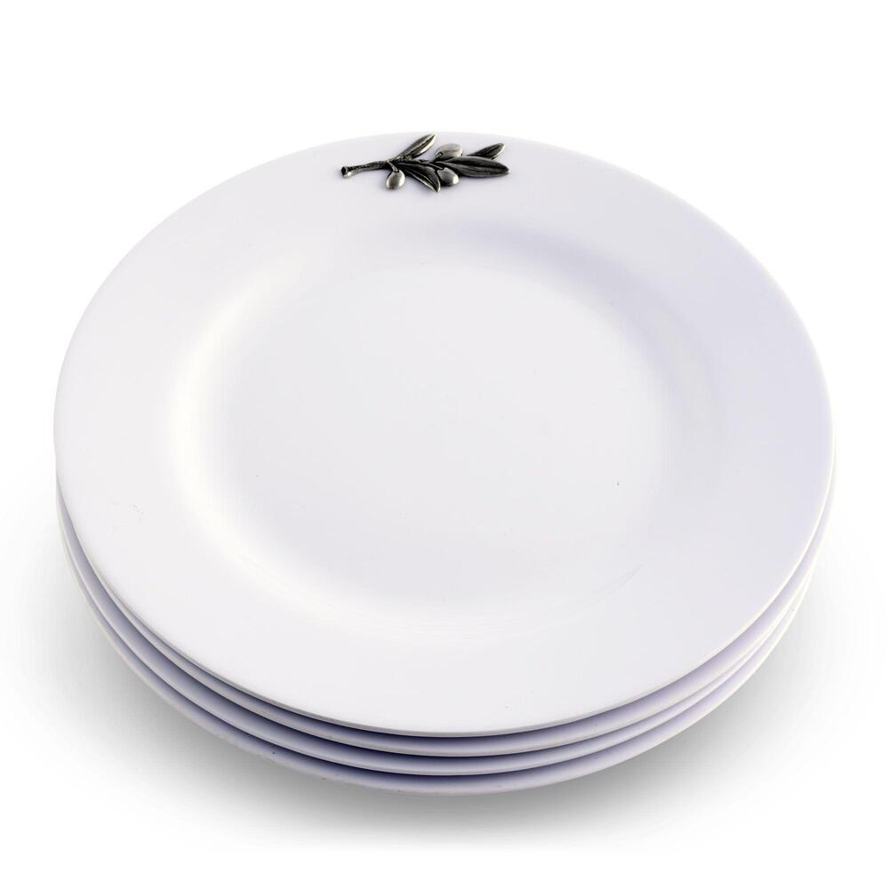 Olive Melamine Lunch Plates - Set of 4 by Arthur Court Designs 3