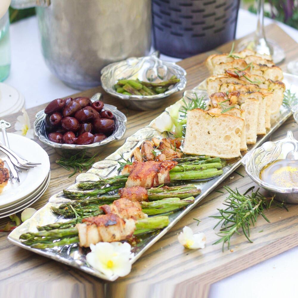 Olive Oblong Tray by Arthur Court Designs 3