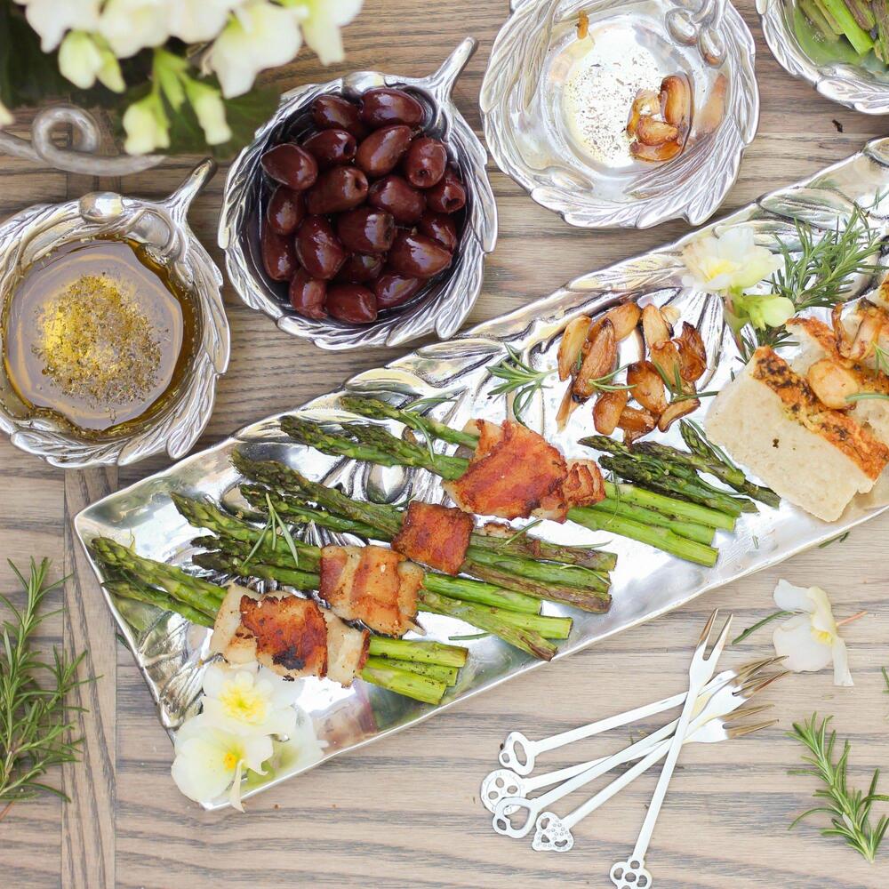 Olive Oblong Tray by Arthur Court Designs 4