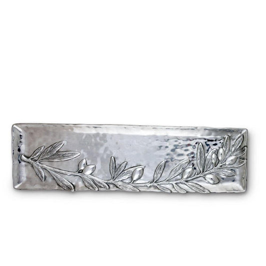 Olive Oblong Tray by Arthur Court Designs